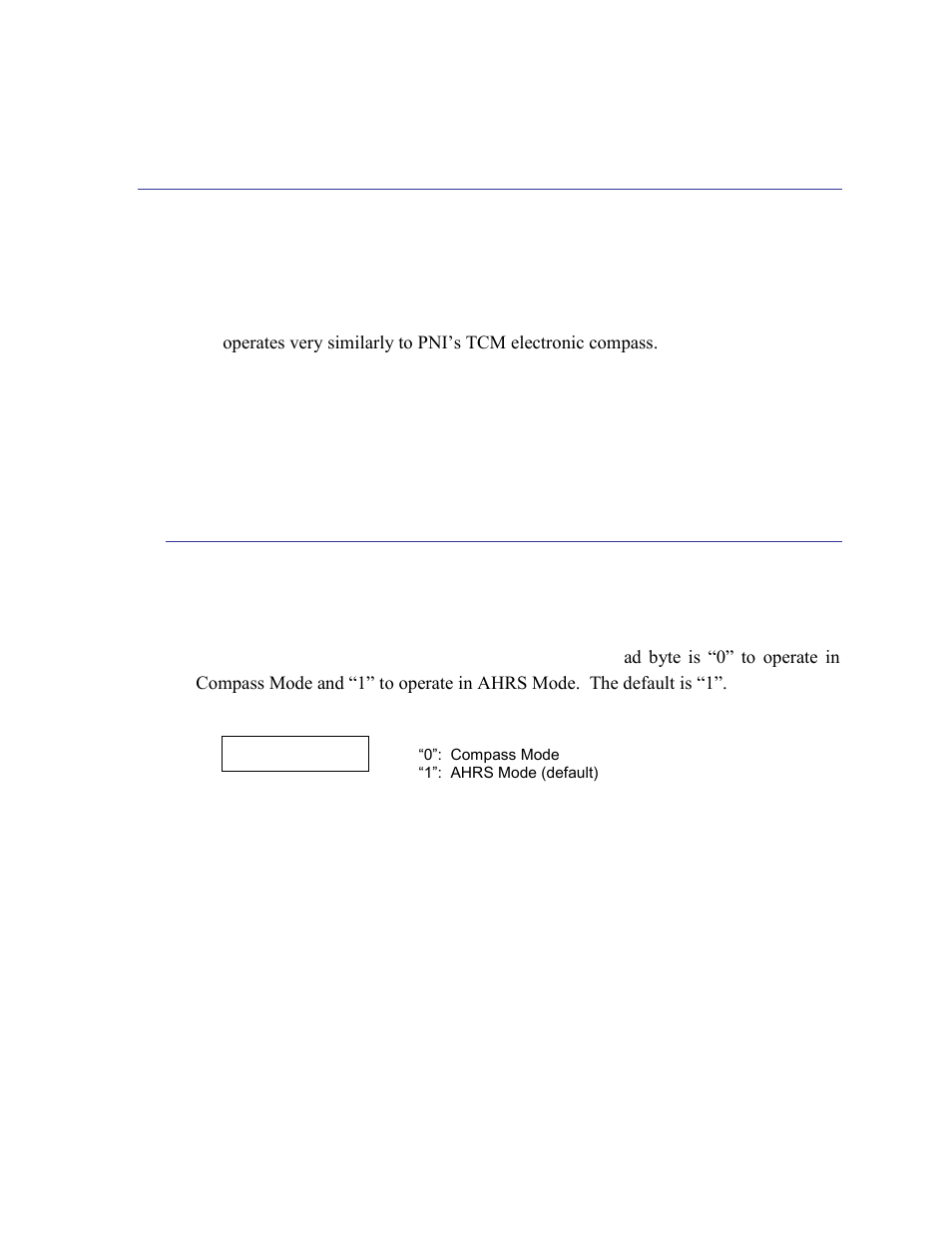 Kfactoryaccelcoeffdone (frame id 37 d), 7 compass mode commands, 1 switching functional mode | Ksetfunctionalmode (frame id 79 d), Kgetfunctionalmode (frame id 80 d), Kgetfunctionalmoderesp (frame id 81 d), Compass mode commands, Switching functional mode | PNI FieldForce Trax User Manual | Page 59 / 62