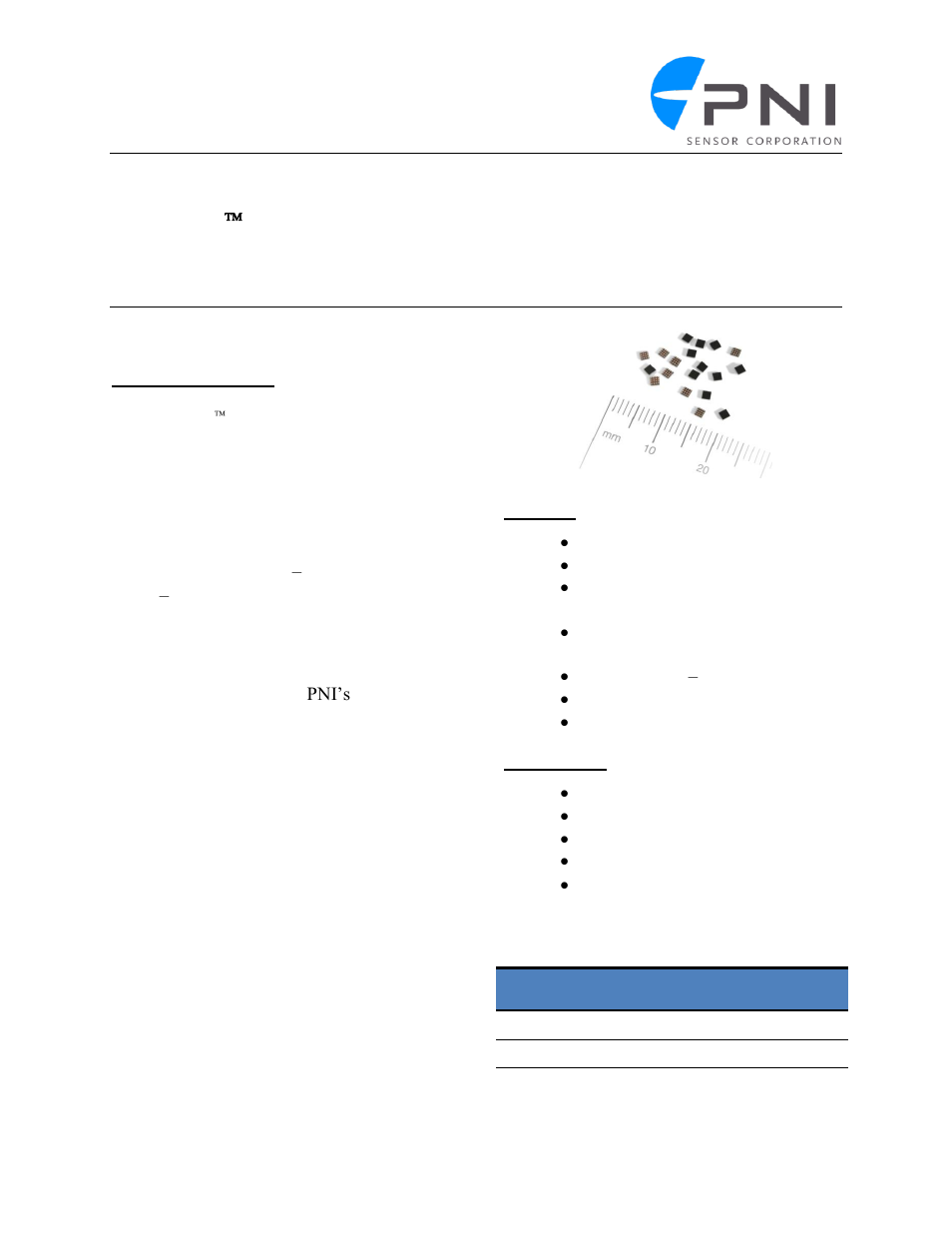 PNI SENtral User Manual | 54 pages