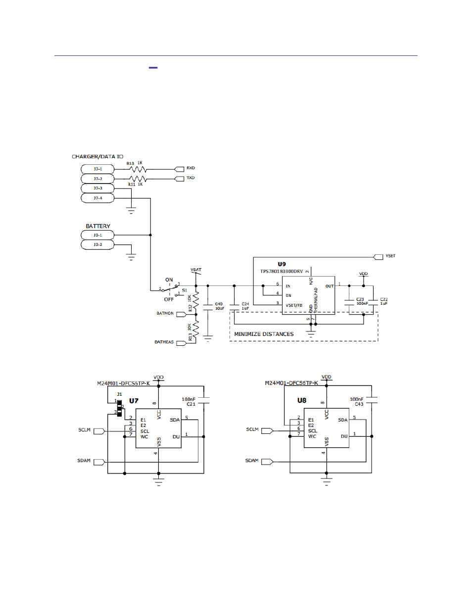 Appendix iv – sample schematic set, Appendix iv, Sample schematic set | PNI SENtral User Manual | Page 50 / 54