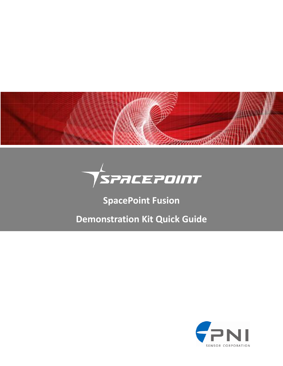 PNI SpacePoint Demo User Manual | 12 pages