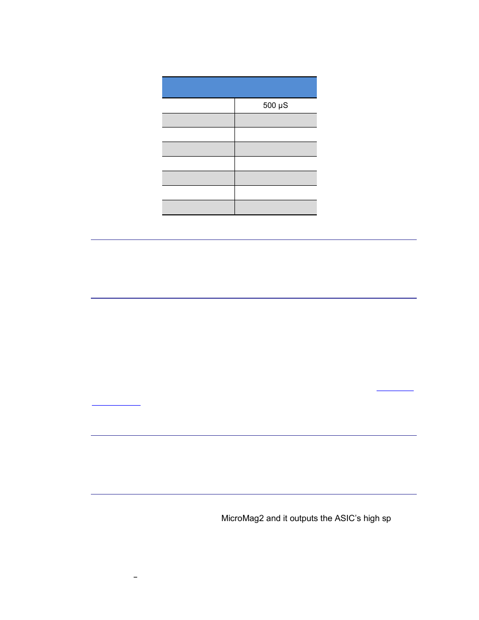 Reset (reset), Vdd (dc voltage input), Comp (comparator) | Dhst (clock output), Table 4-2: maximum delay for drdy, 6 reset (reset), 7 vdd (dc voltage input), 8 comp (comparator), 9 dhst (clock output) | PNI MicroMag User Manual | Page 17 / 23