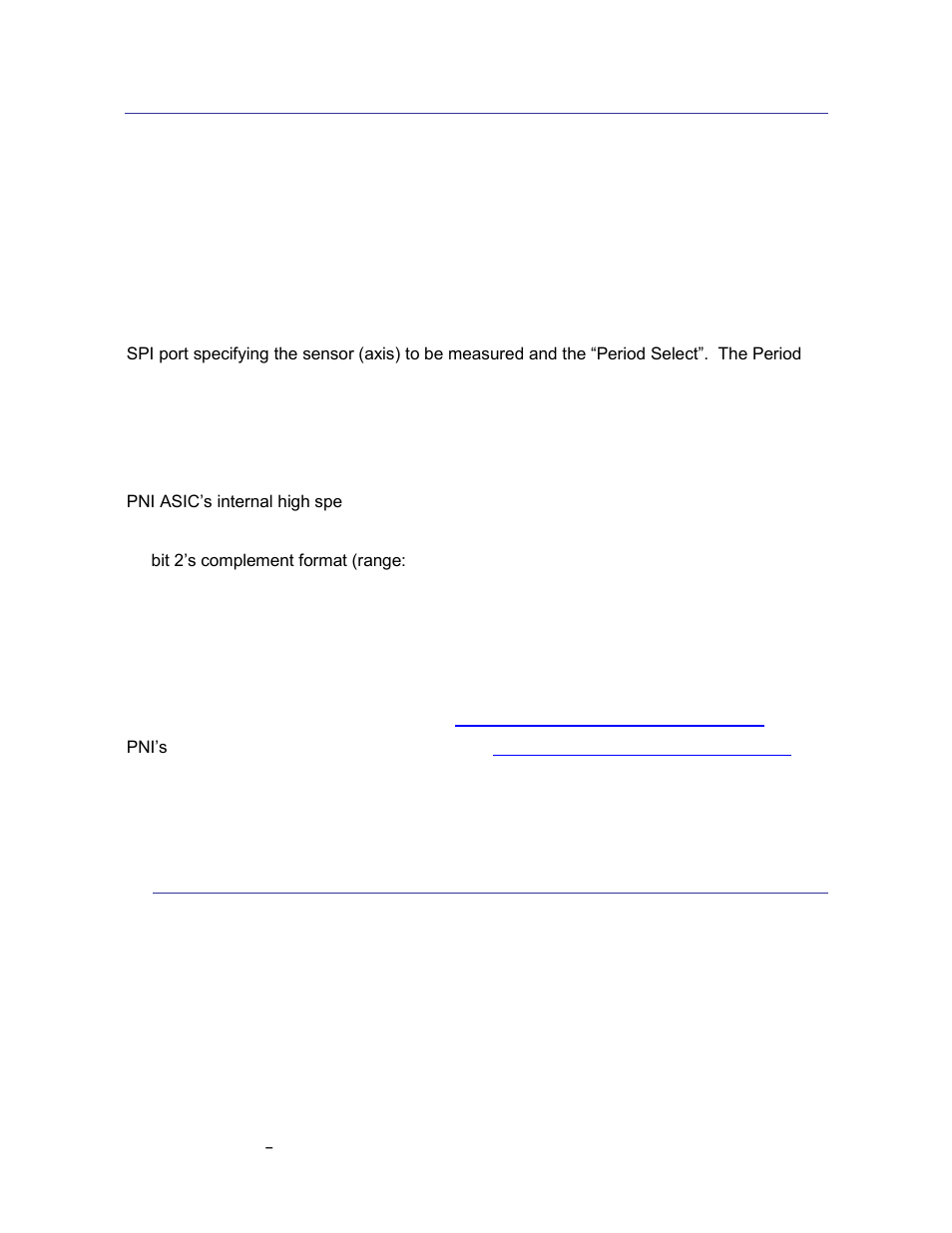 Operation, Spi port timing, 5 operation | 1 spi port timing | PNI MicroMag User Manual | Page 19 / 23