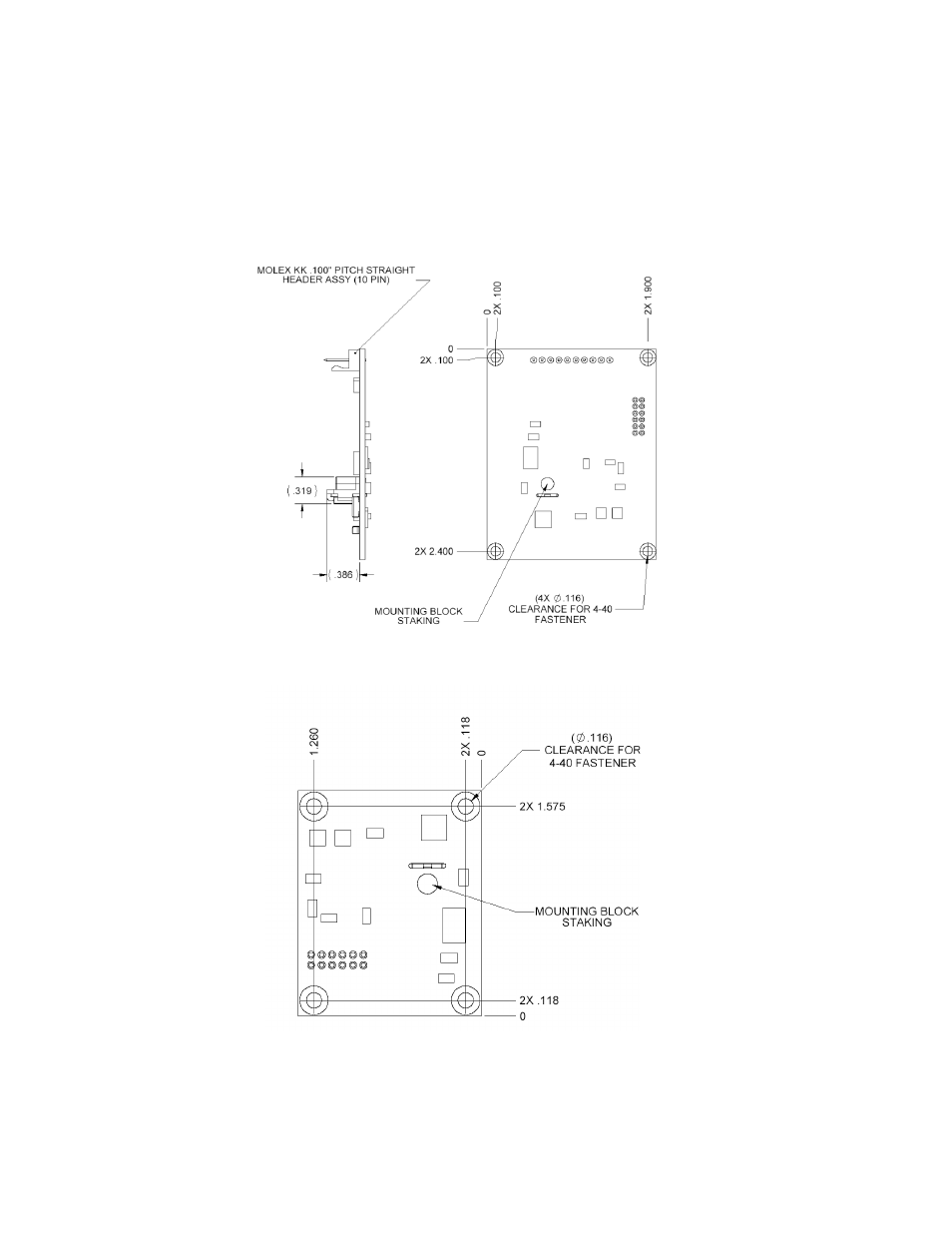 Mechanically mounting the tcm2.5/2.6 | PNI TCM 2.6 User Manual | Page 11 / 49