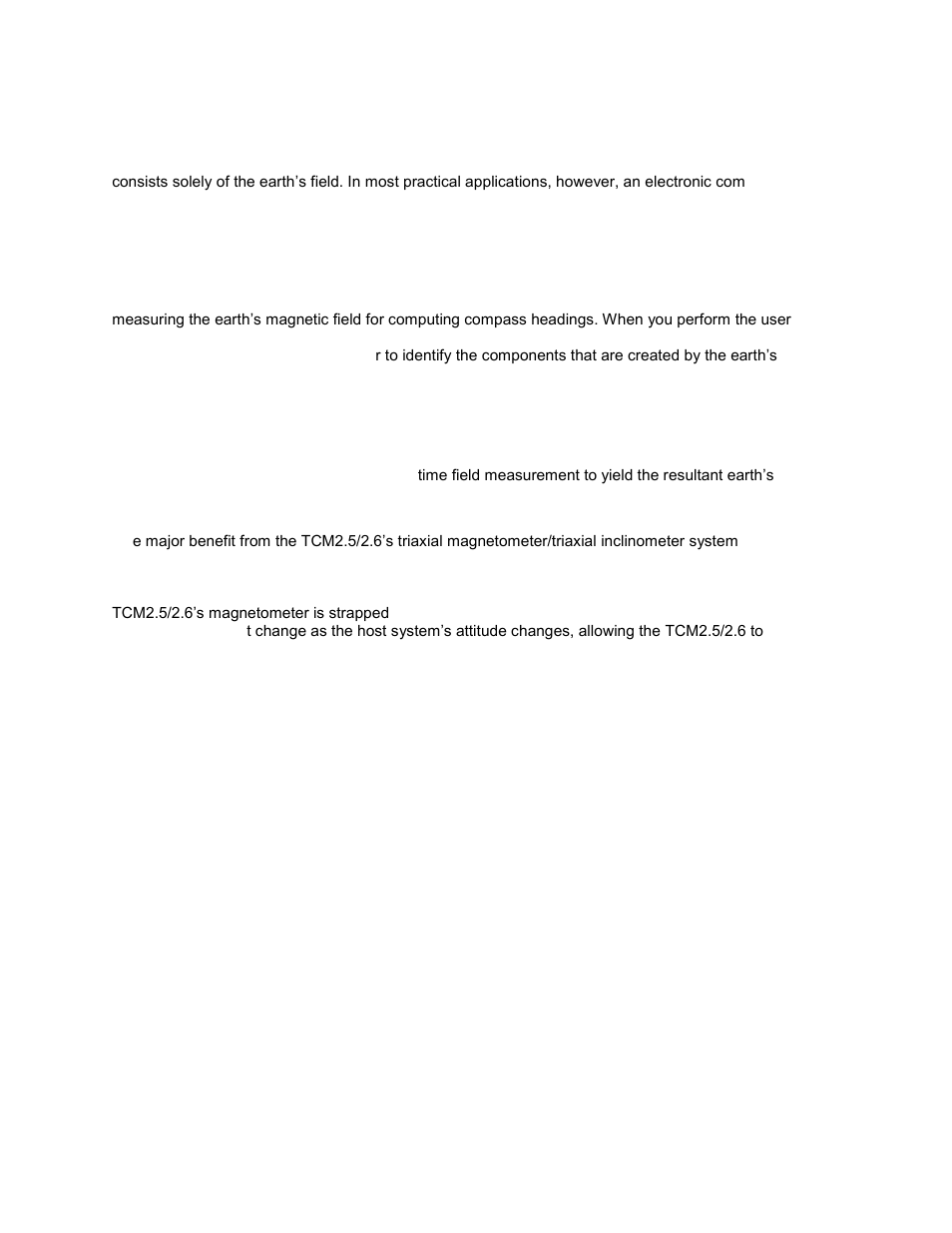 User calibration | PNI TCM 2.6 User Manual | Page 17 / 49