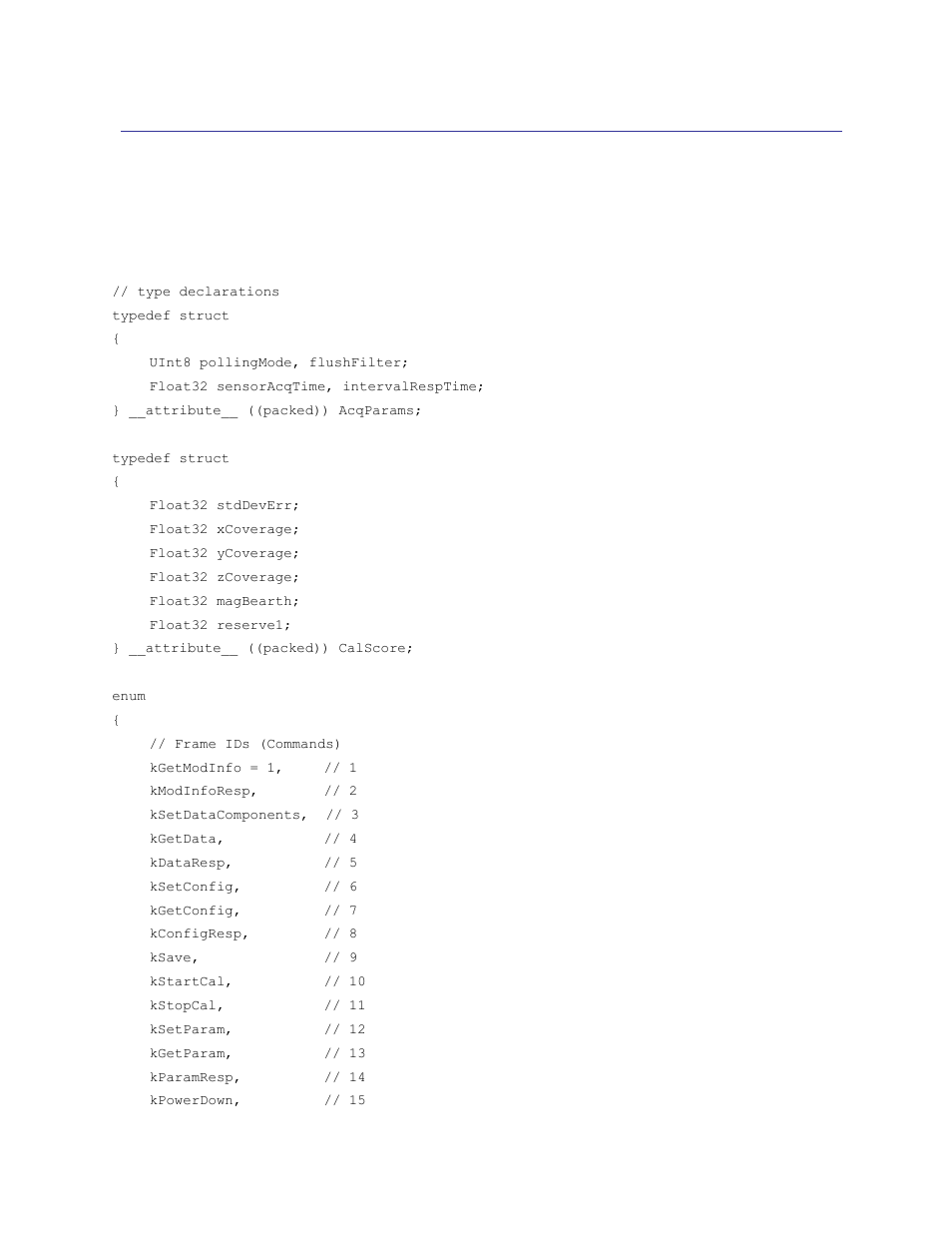 Code examples, 4 code examples | PNI TCM 5 User Manual | Page 44 / 60