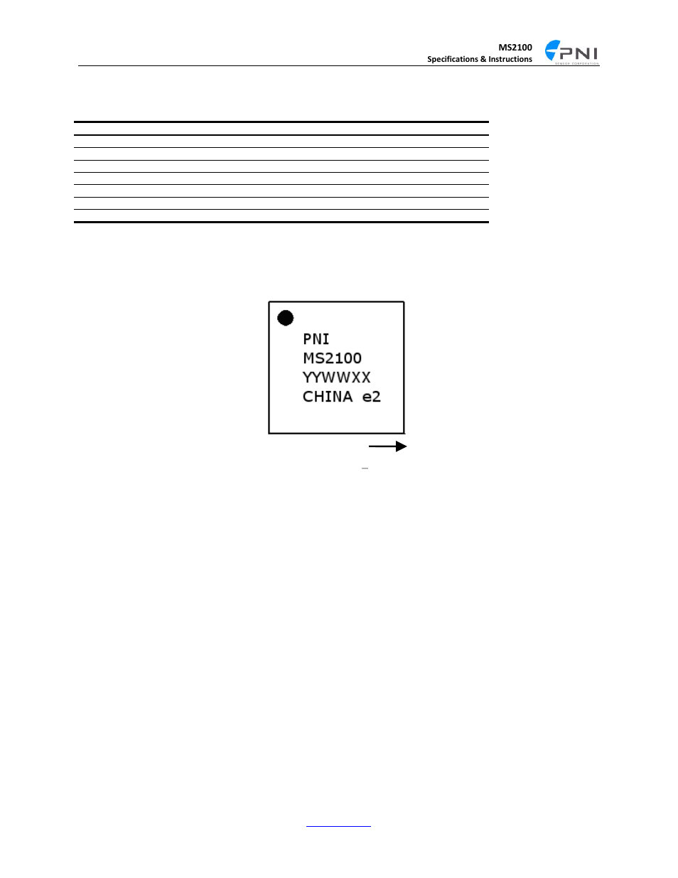 Packaging | PNI MS2100 User Manual | Page 14 / 16