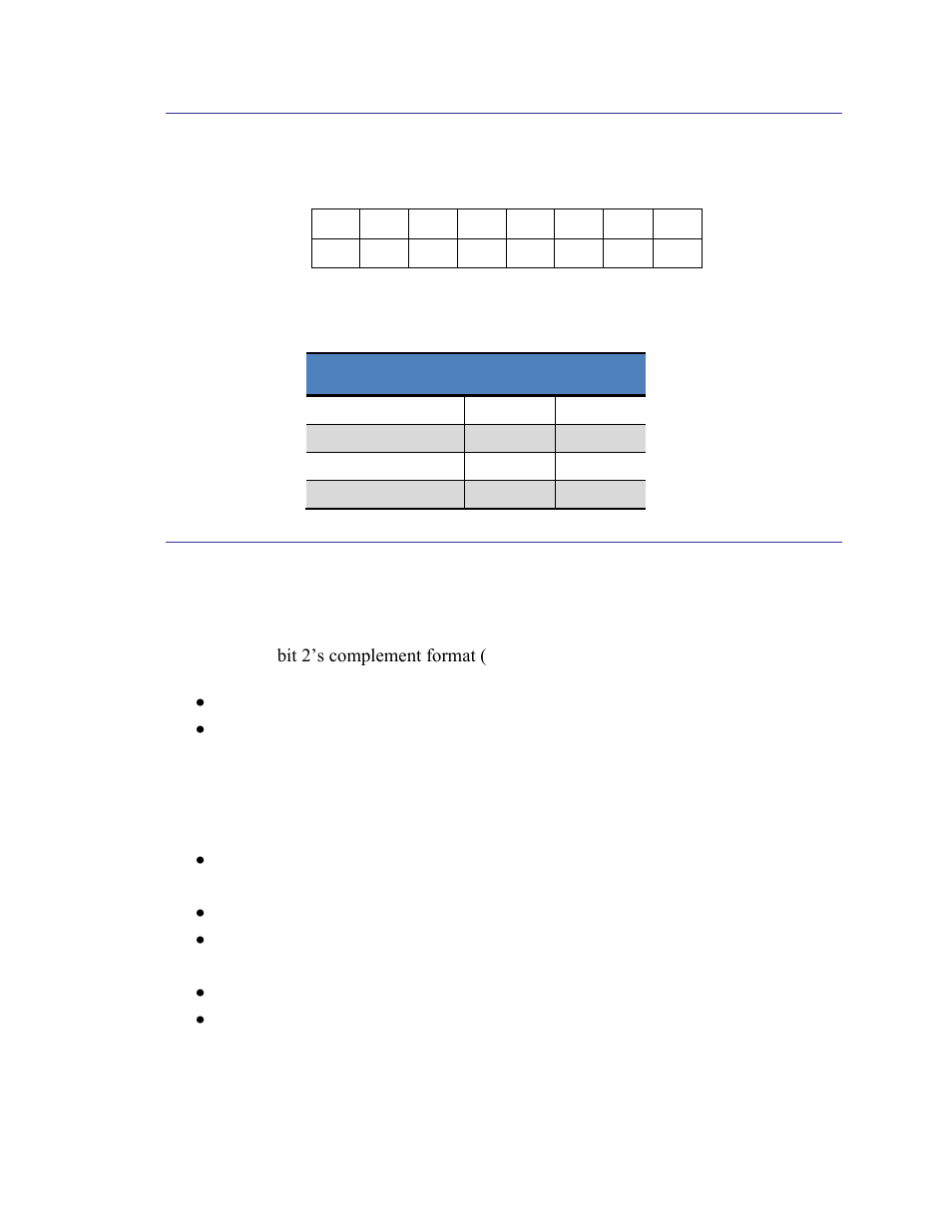 2 sam command byte, 3 making a single-axis measurement, Sam command byte | Making a single-axis measurement, Table 5-2: sam axis select bits | PNI RM3000-F Sensor Suite User Manual | Page 32 / 46