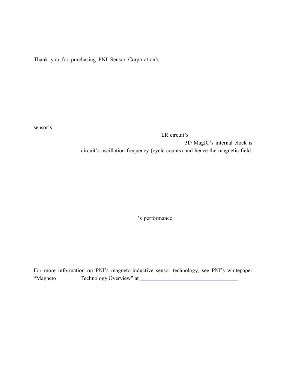 2 introduction, Introduction | PNI RM3000-F Sensor Suite User Manual | Page 5 / 46