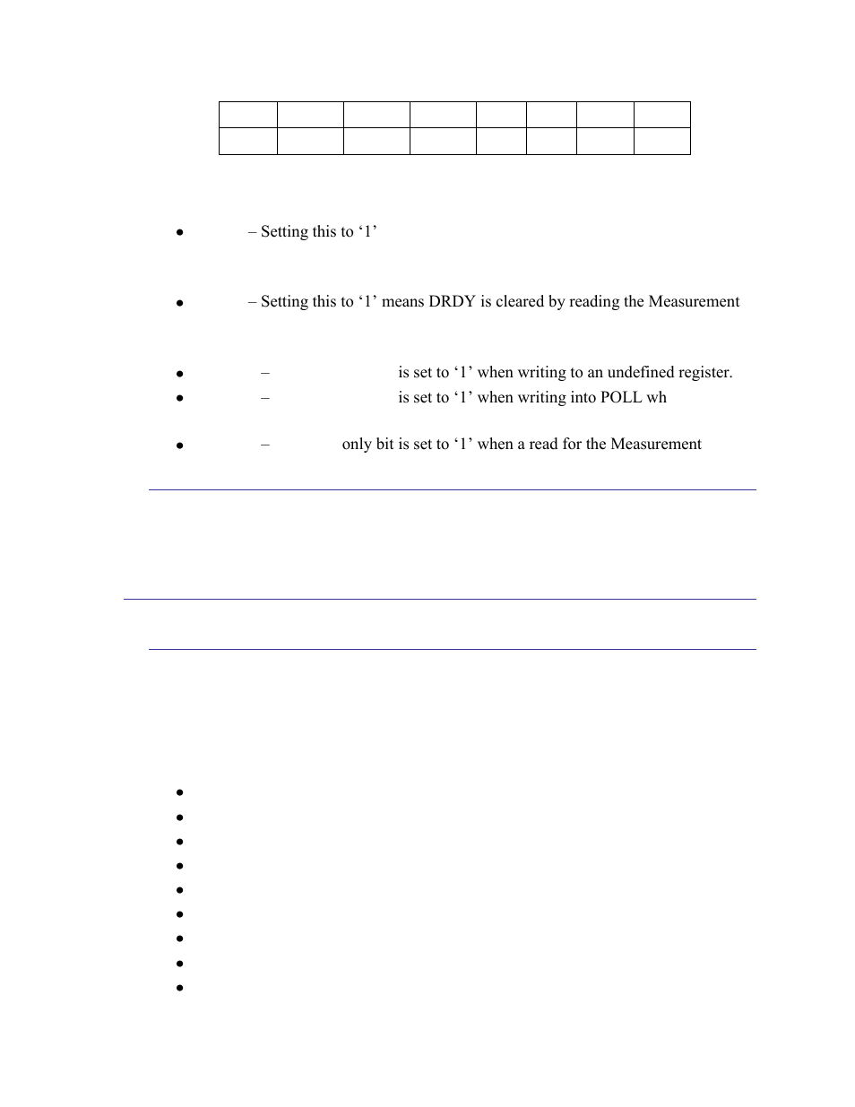 Revid register (0x36), Examples using the spi interface, Set the cycle count registers | 7 examples using the spi interface, 3 revid register (0x36), 1 set the cycle count registers | PNI RM3100 Evaluation Board User Manual | Page 28 / 33