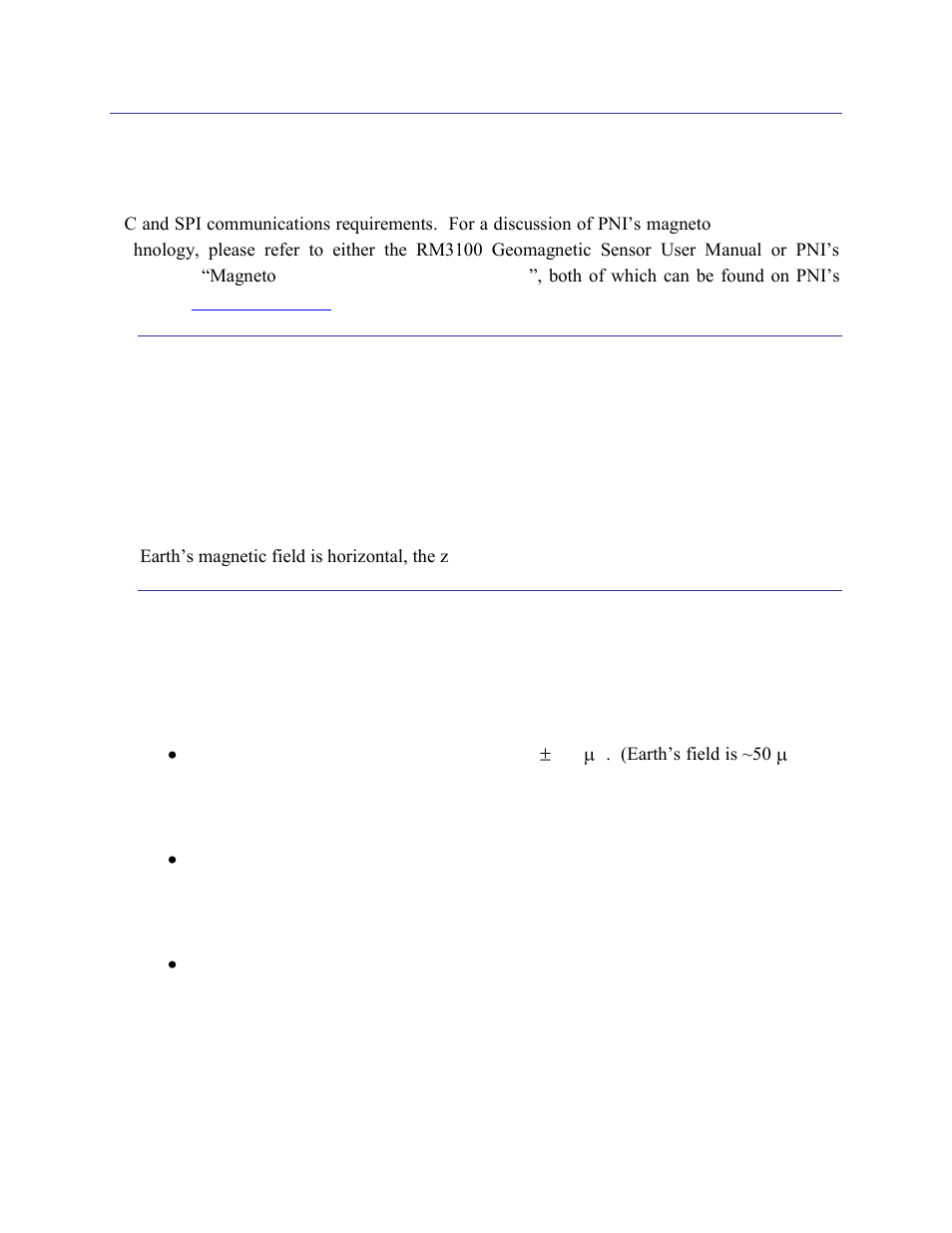 Rm3100 evaluation board overview & set-up, Pcb orientation and output polarities, Local magnetic field considerations | 1 pcb orientation and output polarities, 2 local magnetic field considerations | PNI RM3100 Evaluation Board User Manual | Page 9 / 33