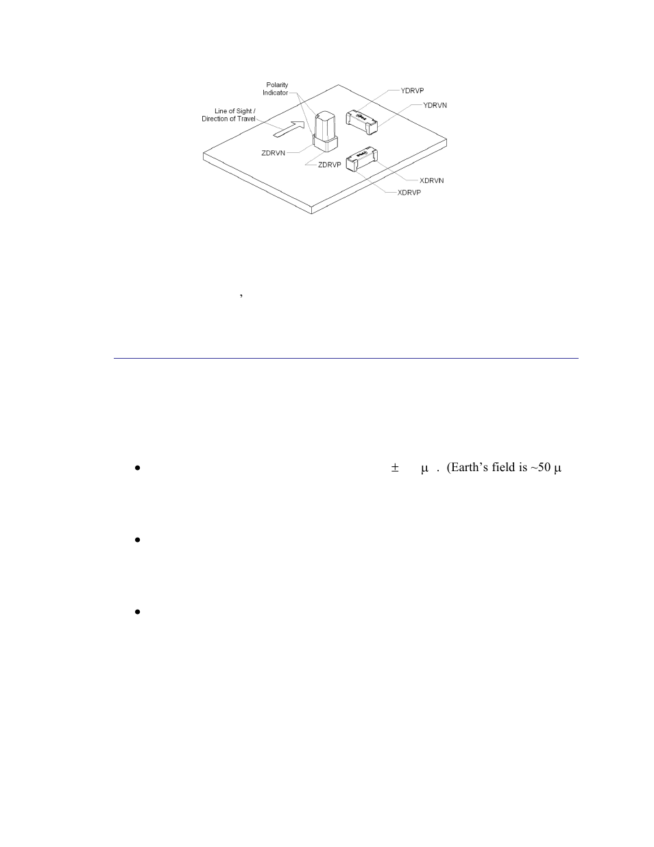 2 local magnetic field considerations, Local magnetic field considerations | PNI RM3100 Sensor Suite User Manual | Page 19 / 44