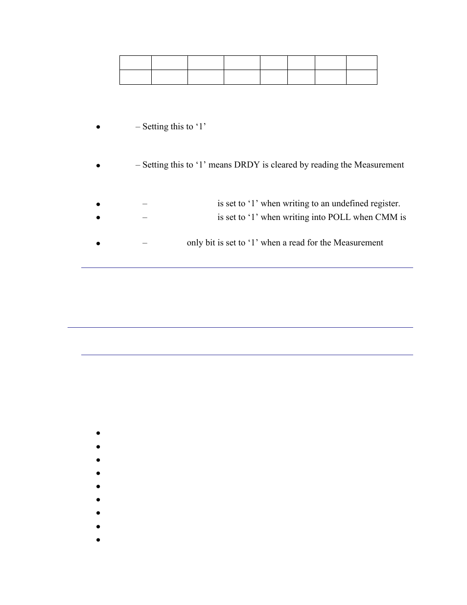 3 revid register (0x36), 7 examples using the spi interface, 1 set the cycle count registers | Revid register (0x36), Examples using the spi interface, Set the cycle count registers | PNI RM3100 Sensor Suite User Manual | Page 39 / 44