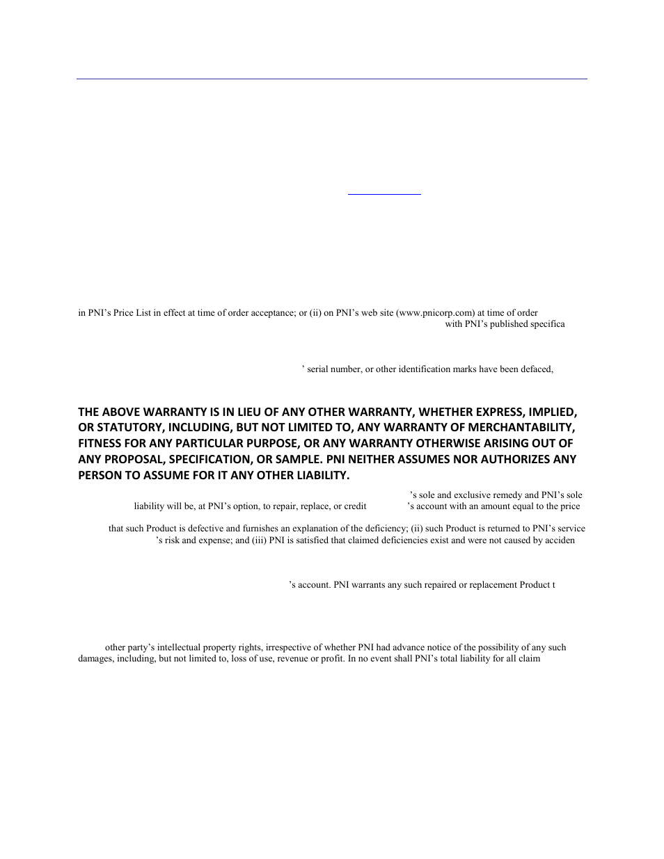 1 copyright & warranty information, Copyright & warranty information | PNI RM3100 Sensor Suite User Manual | Page 4 / 44