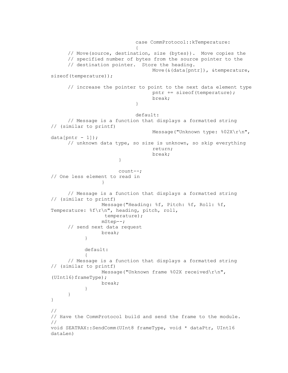 PNI SeaTRAX User Manual | Page 75 / 77
