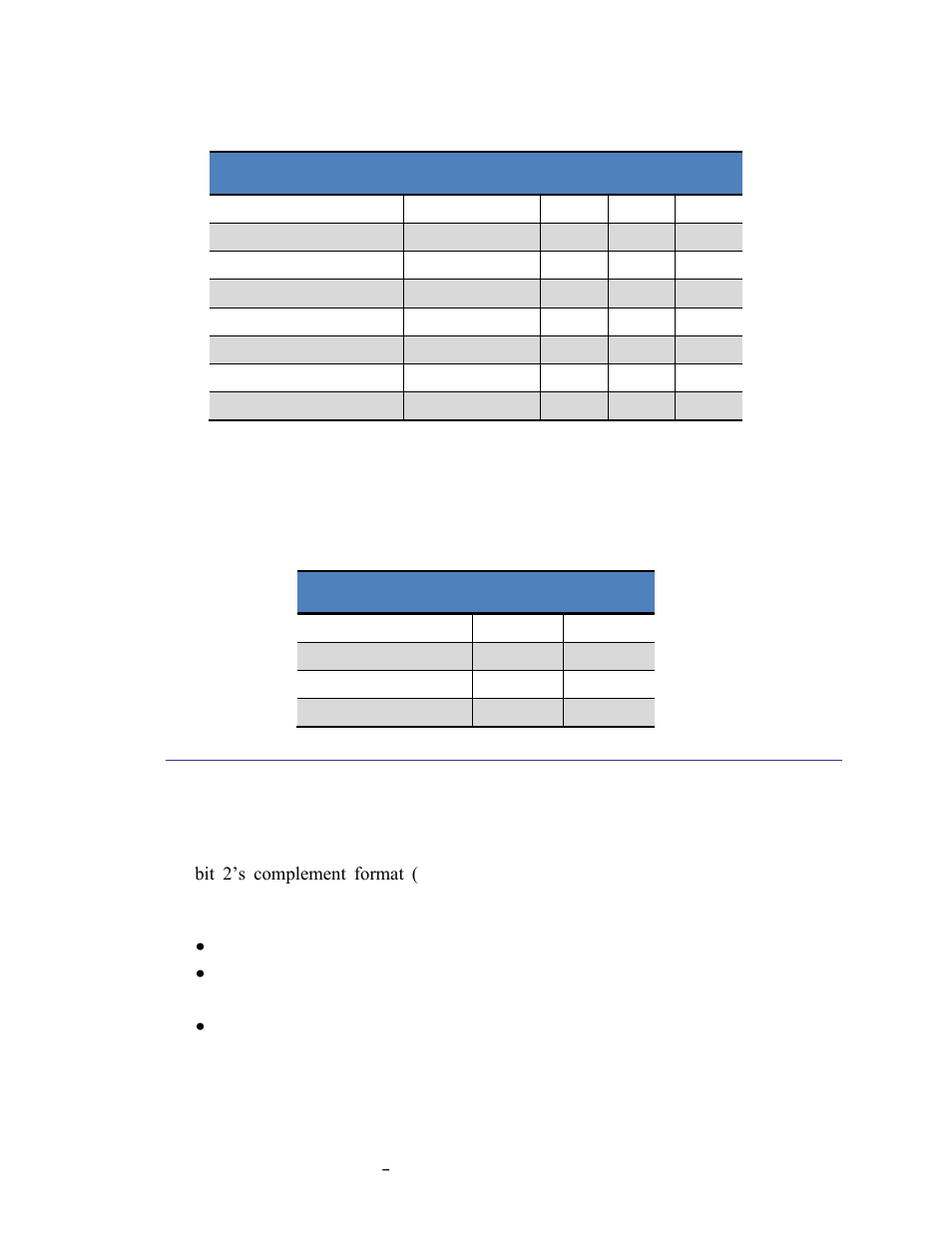 Making a legacy measurement, Table 6-1: legacy period select bits, Table 6-2: legacy axis select bits | 3 making a legacy measurement | PNI RM3000 Sensor Suites User Manual | Page 38 / 41