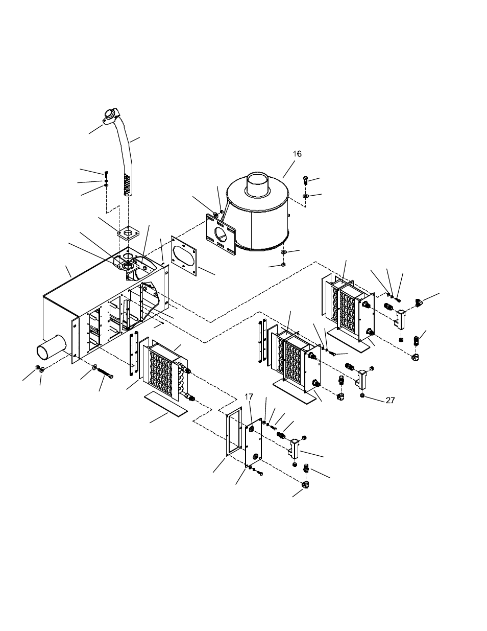 Vac/heat exchanger with silencer | Prochem Everest CARB User Manual | Page 75 / 123