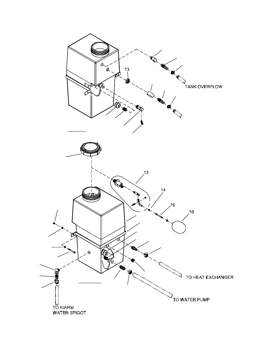 Water box-pp, 39 front rear | Prochem Everest CARB User Manual | Page 83 / 123