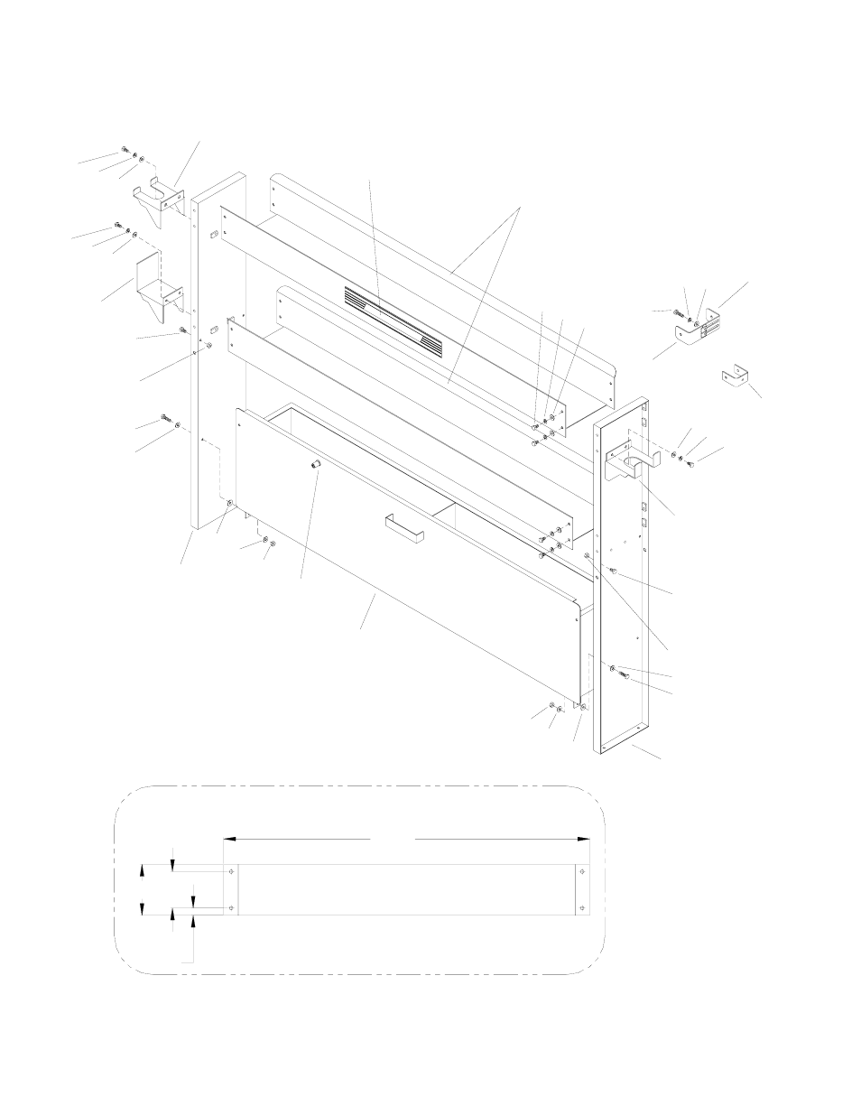 Shelf assembly-optional | Prochem Everest EFI User Manual | Page 111 / 121