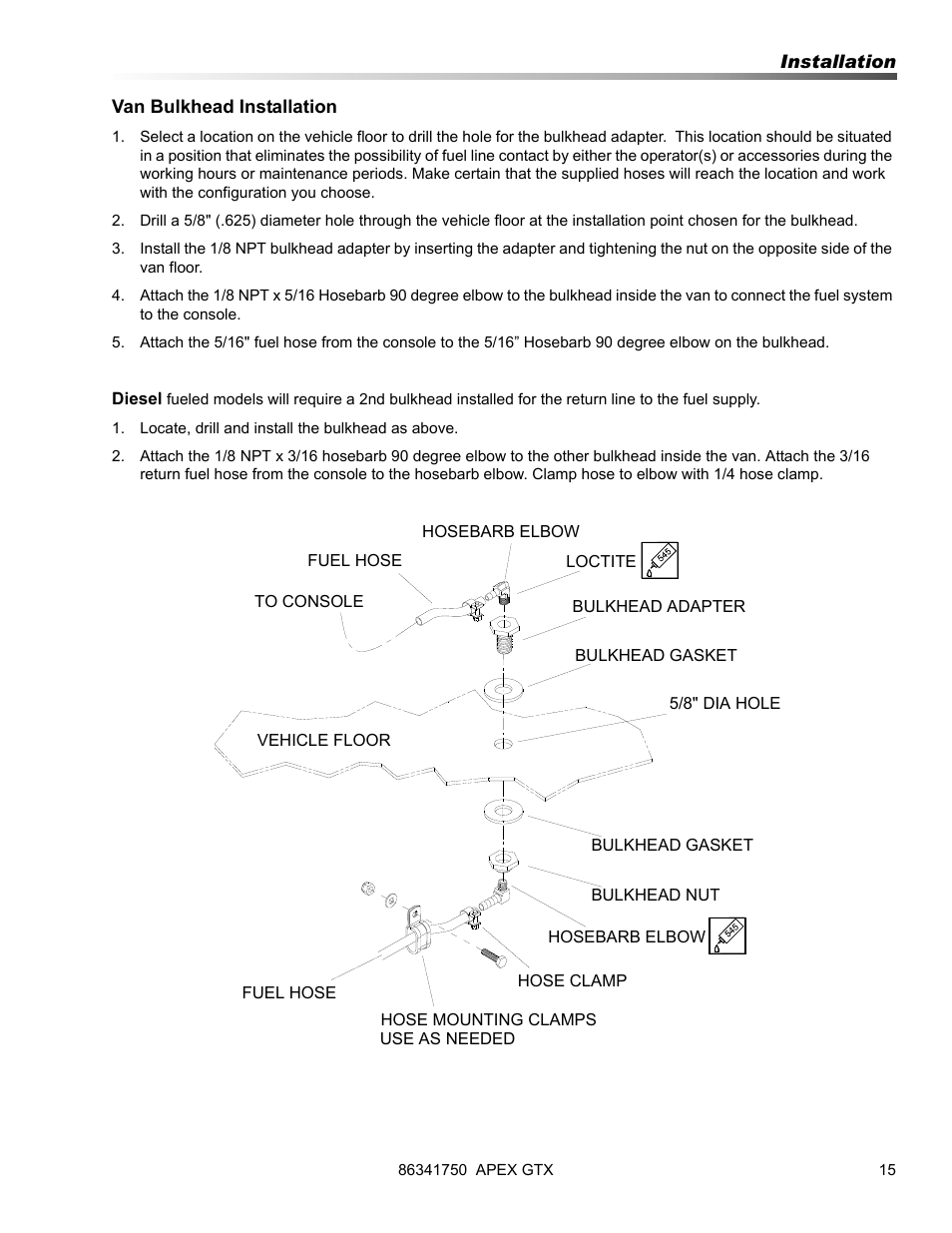 Prochem Apex GTX User Manual | Page 17 / 166