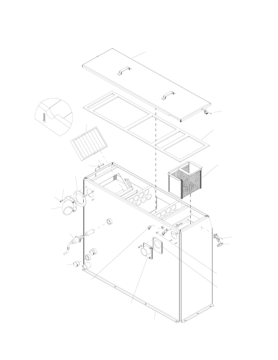 After serial number ** waste tank – 100 gallon | Prochem Apex User Manual | Page 124 / 166