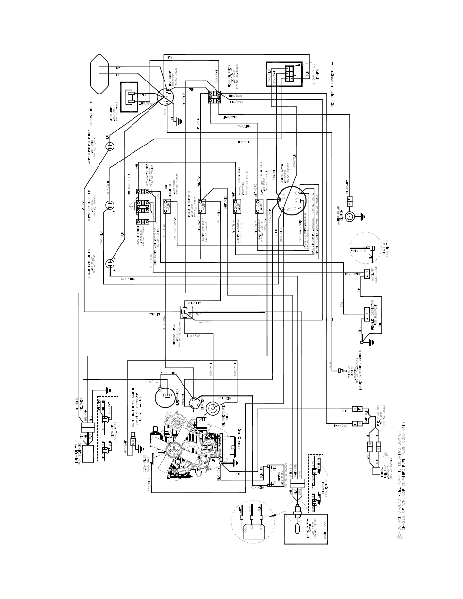 86037630 pgs 8-84and 8-85, Wiring diagram - diesel | Prochem Apex User Manual | Page 165 / 166