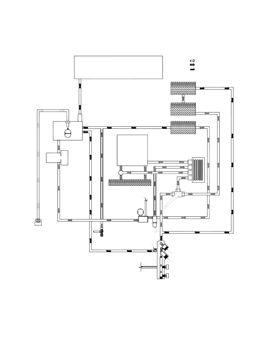 86037630 pgs 3-9 and 3-10, Operation - gas, Single system water flow diagram low pressure | Prochem Apex User Manual | Page 21 / 166