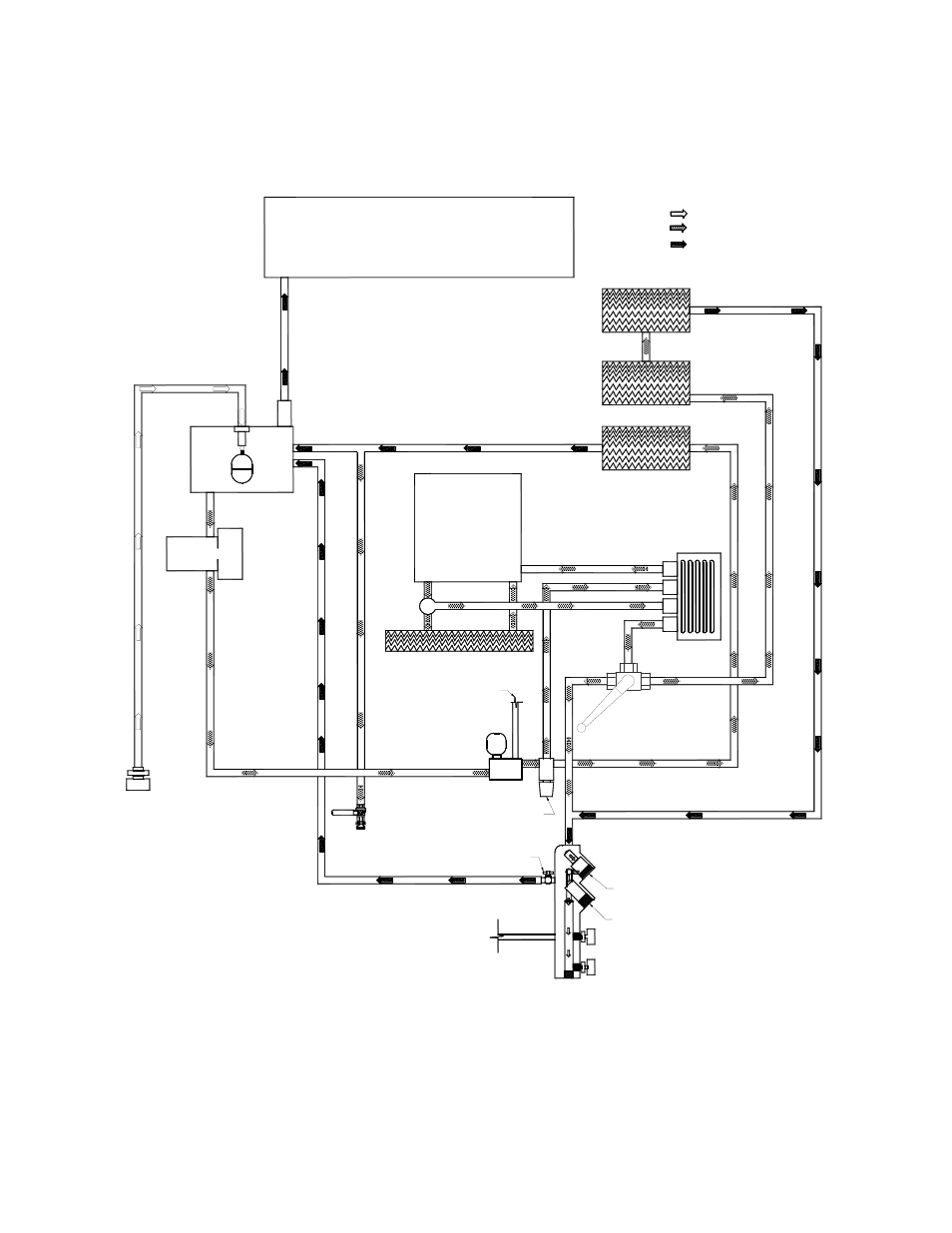 86037630 pgs 6-9 and 6-10, Operation - diesel, Single system water flow diagram low pressure | Prochem Apex User Manual | Page 57 / 166