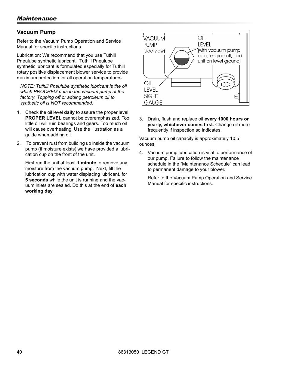 Prochem Legend GT User Manual | Page 42 / 134