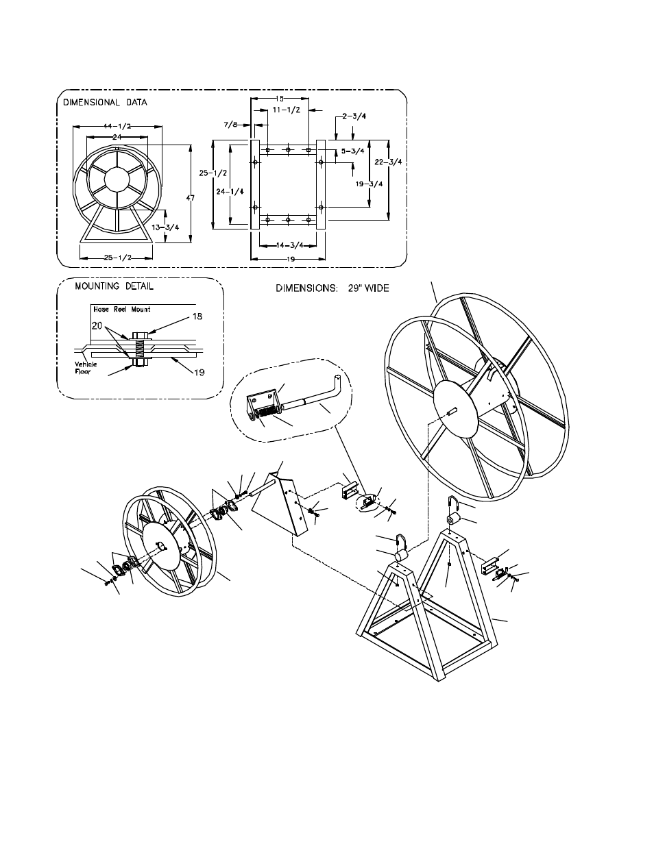 Hose reel | Prochem Legend SE AD User Manual | Page 105 / 112