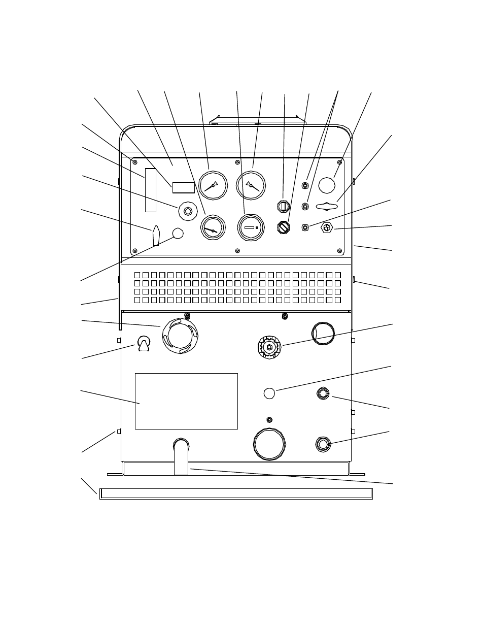 Front panel | Prochem Legend SE AD User Manual | Page 51 / 112