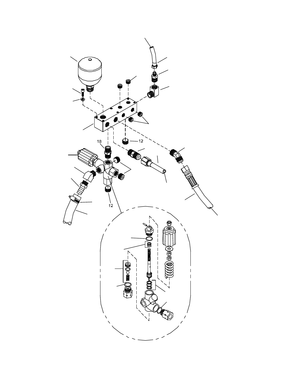 Pressure regulator manifold | Prochem Legend SE AD User Manual | Page 77 / 112