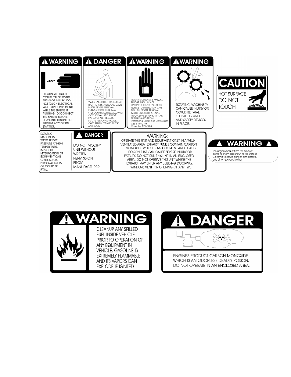 Prochem Legend SE AD User Manual | Page 8 / 112