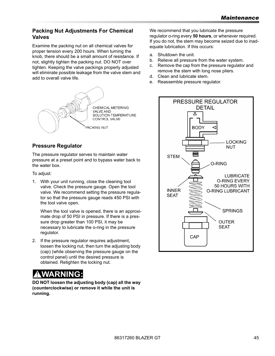 Prochem Blazer GT User Manual | Page 47 / 132