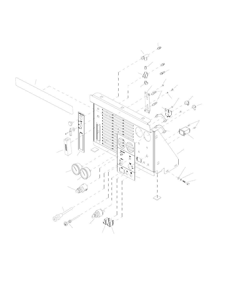Control panel-upper | Prochem Blazer XL User Manual | Page 44 / 93