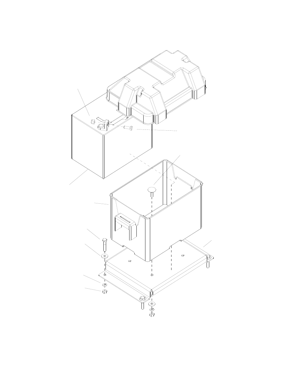 Battery-floor mount | Prochem Blazer XL User Manual | Page 64 / 93