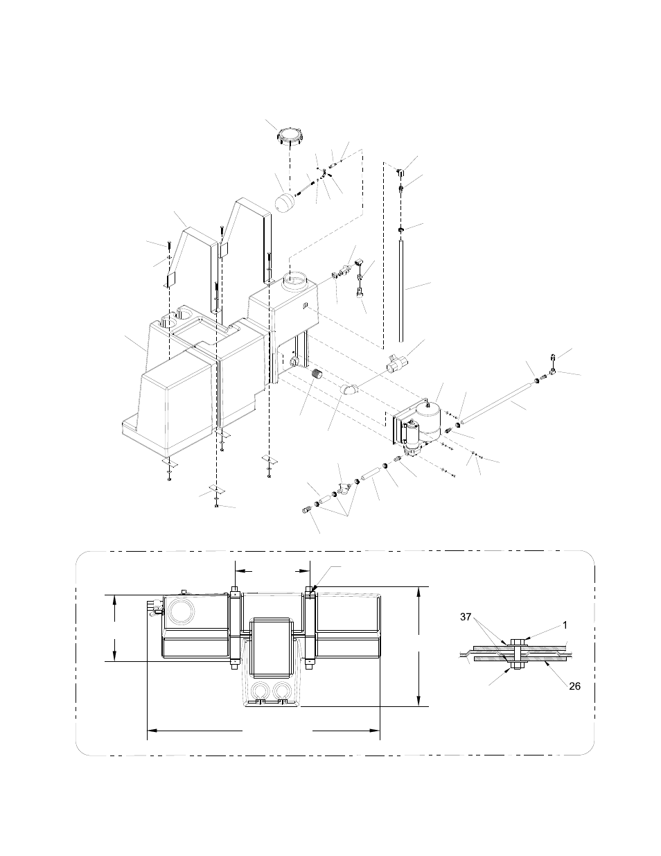 Auxiliary water tank with pump | Prochem Blazer XL User Manual | Page 86 / 93