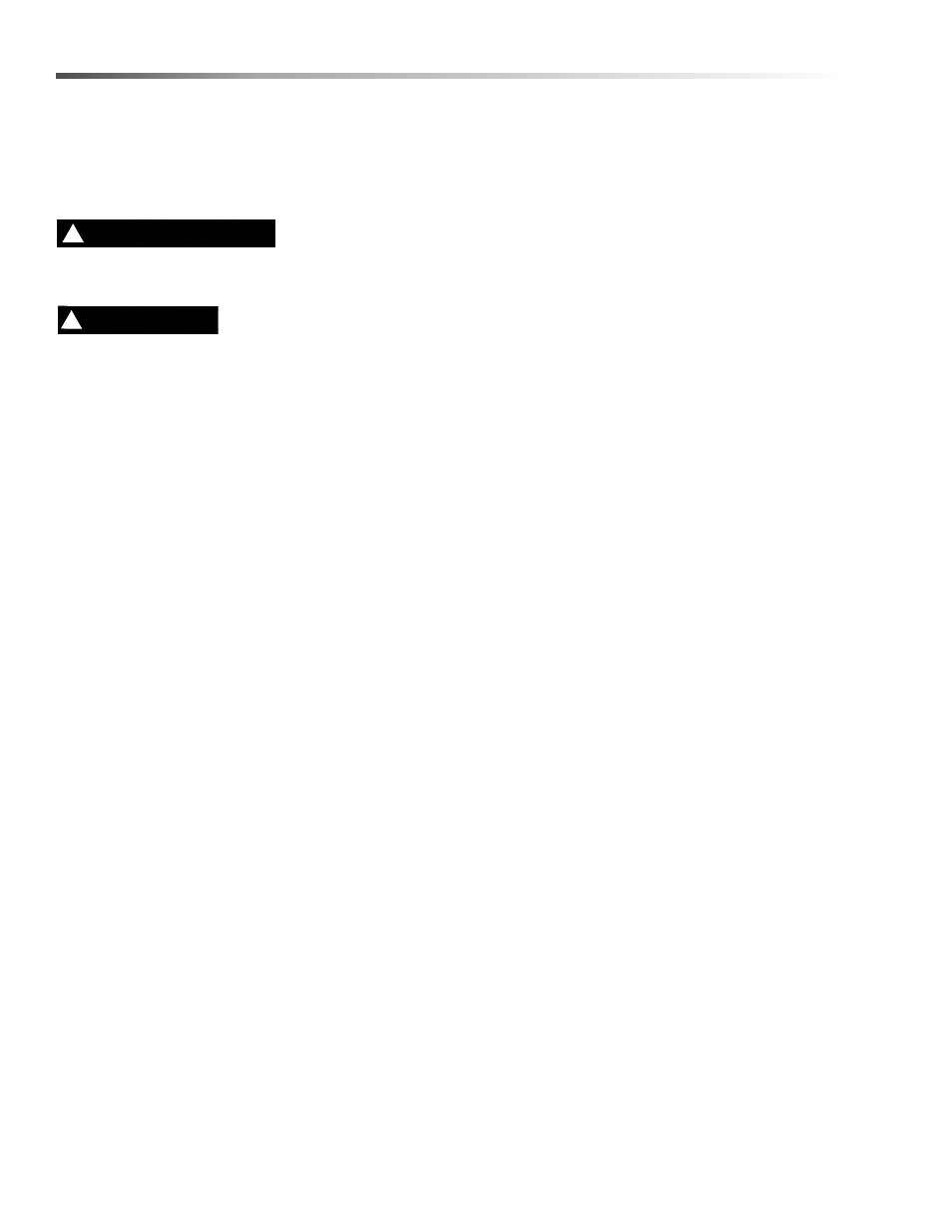 Avertissement, Attention | Prochem Triad Air Mover User Manual | Page 8 / 30