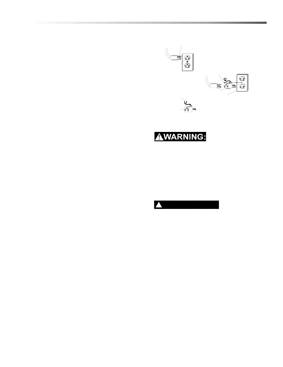 Avertissement, Safety 115v grounding instructions | Prochem Triad Air Mover User Manual | Page 9 / 30