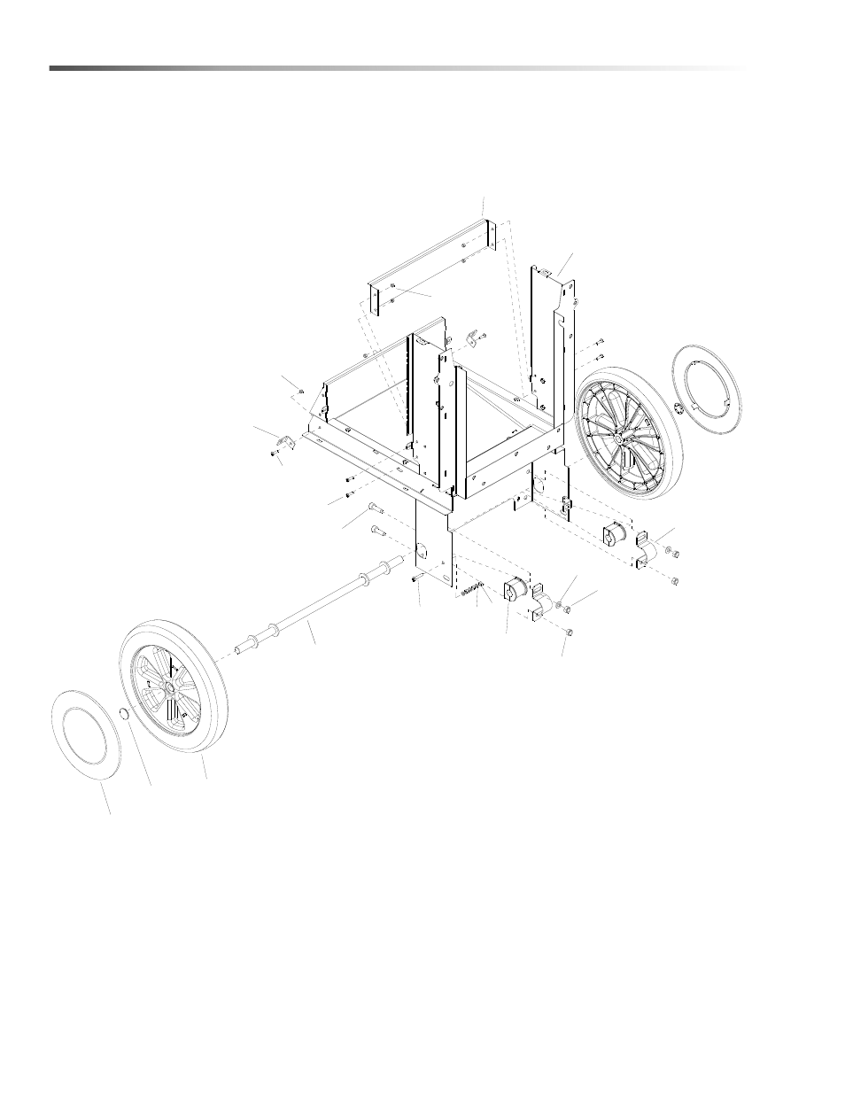 Frame & wheels | Prochem Trident Dehumidifier User Manual | Page 28 / 41