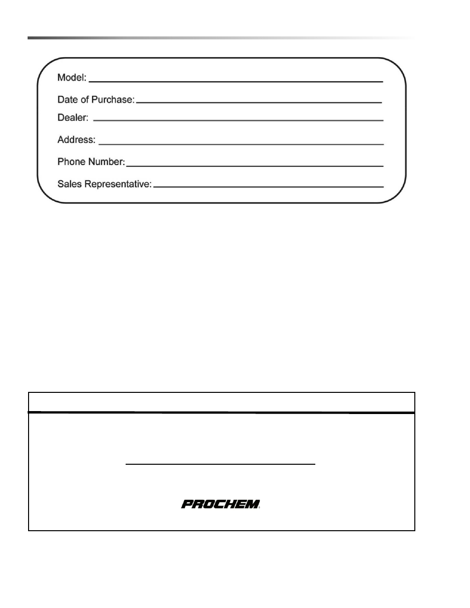 Warranty registration | Prochem Aqua Helix User Manual | Page 2 / 15