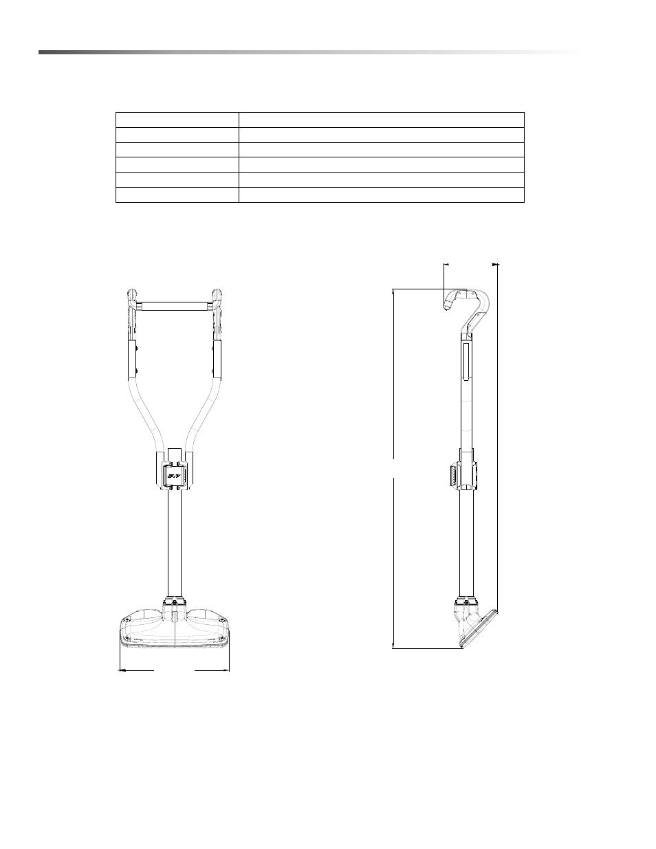 Width height depth | Prochem Aqua Helix User Manual | Page 6 / 15