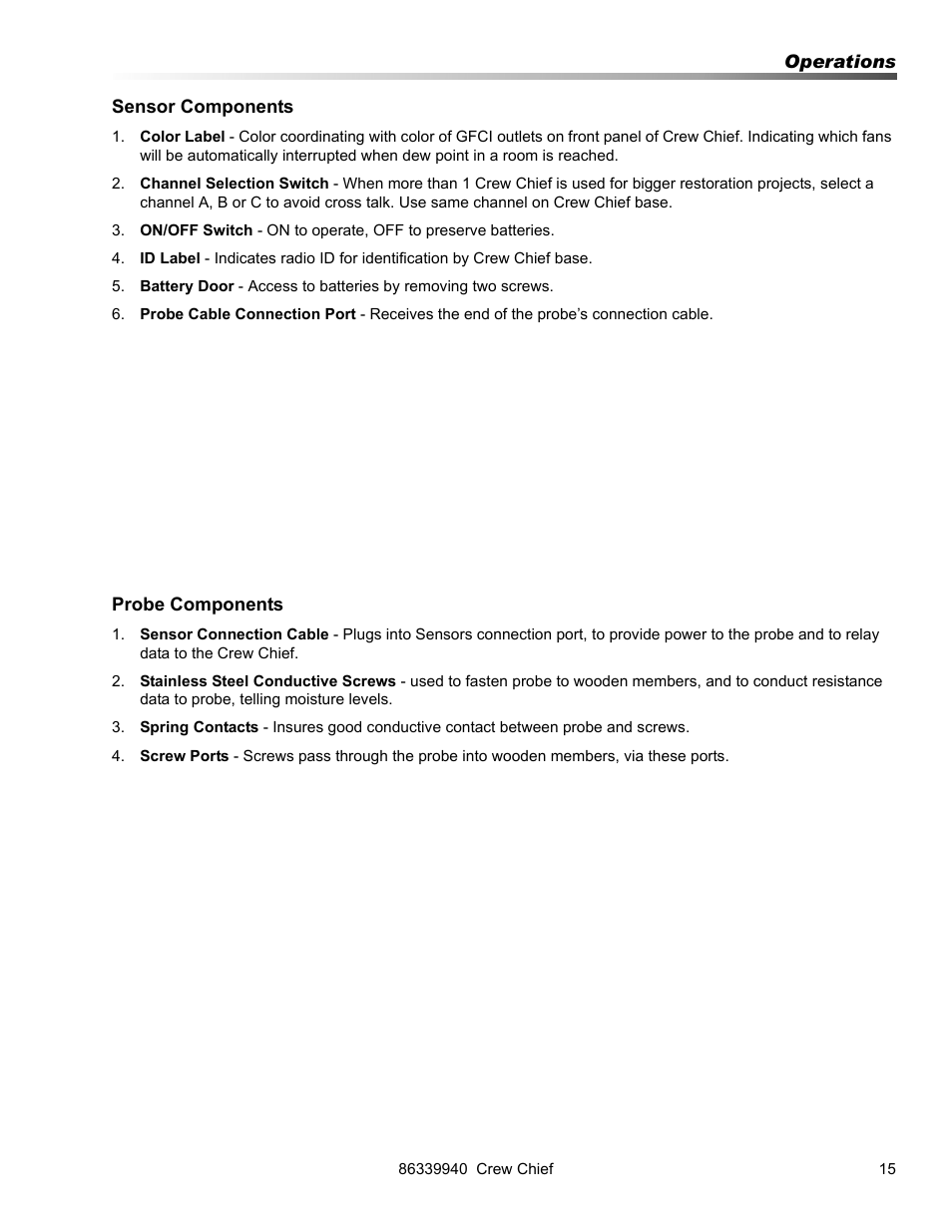 Prochem Crew Chief User Manual | Page 15 / 57