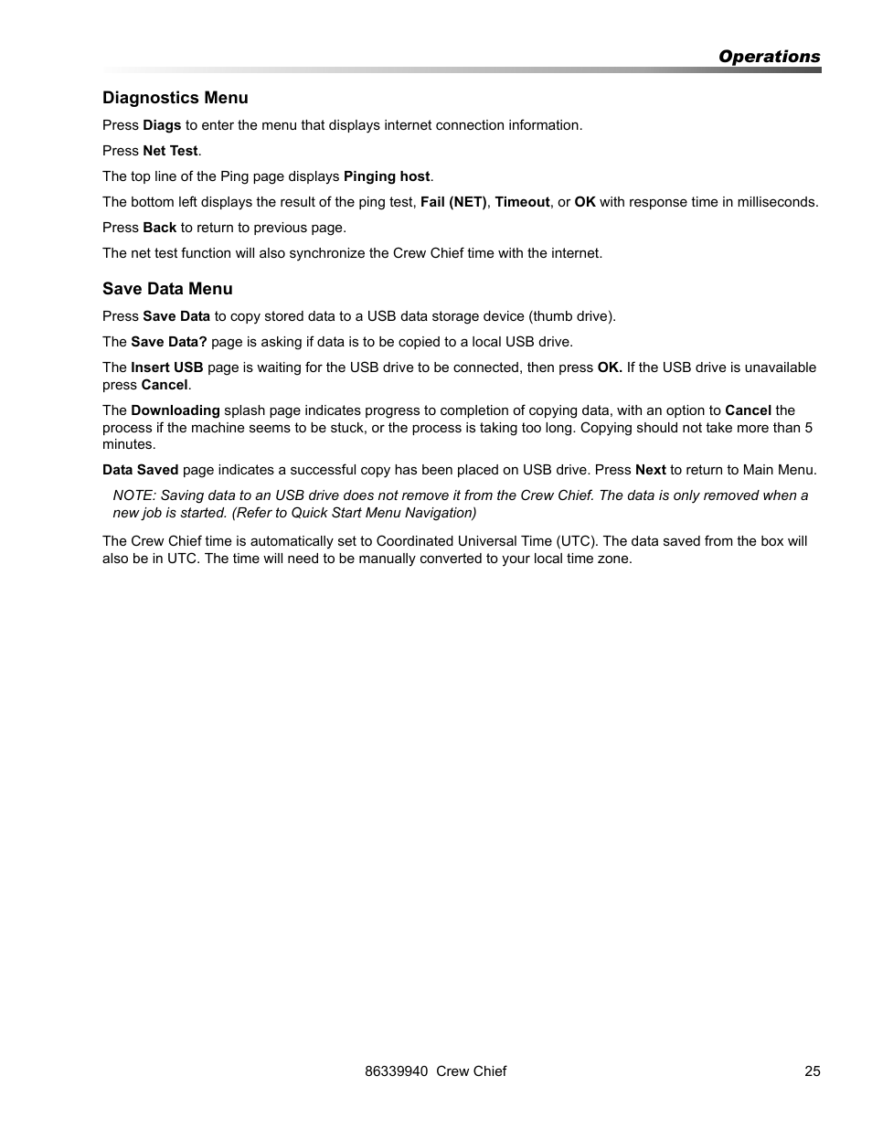 Prochem Crew Chief User Manual | Page 25 / 57