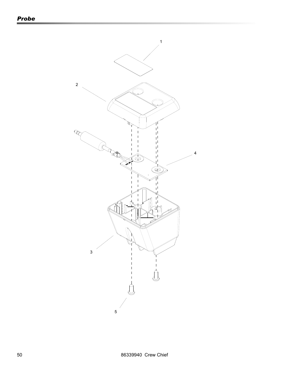 Probe | Prochem Crew Chief User Manual | Page 50 / 57