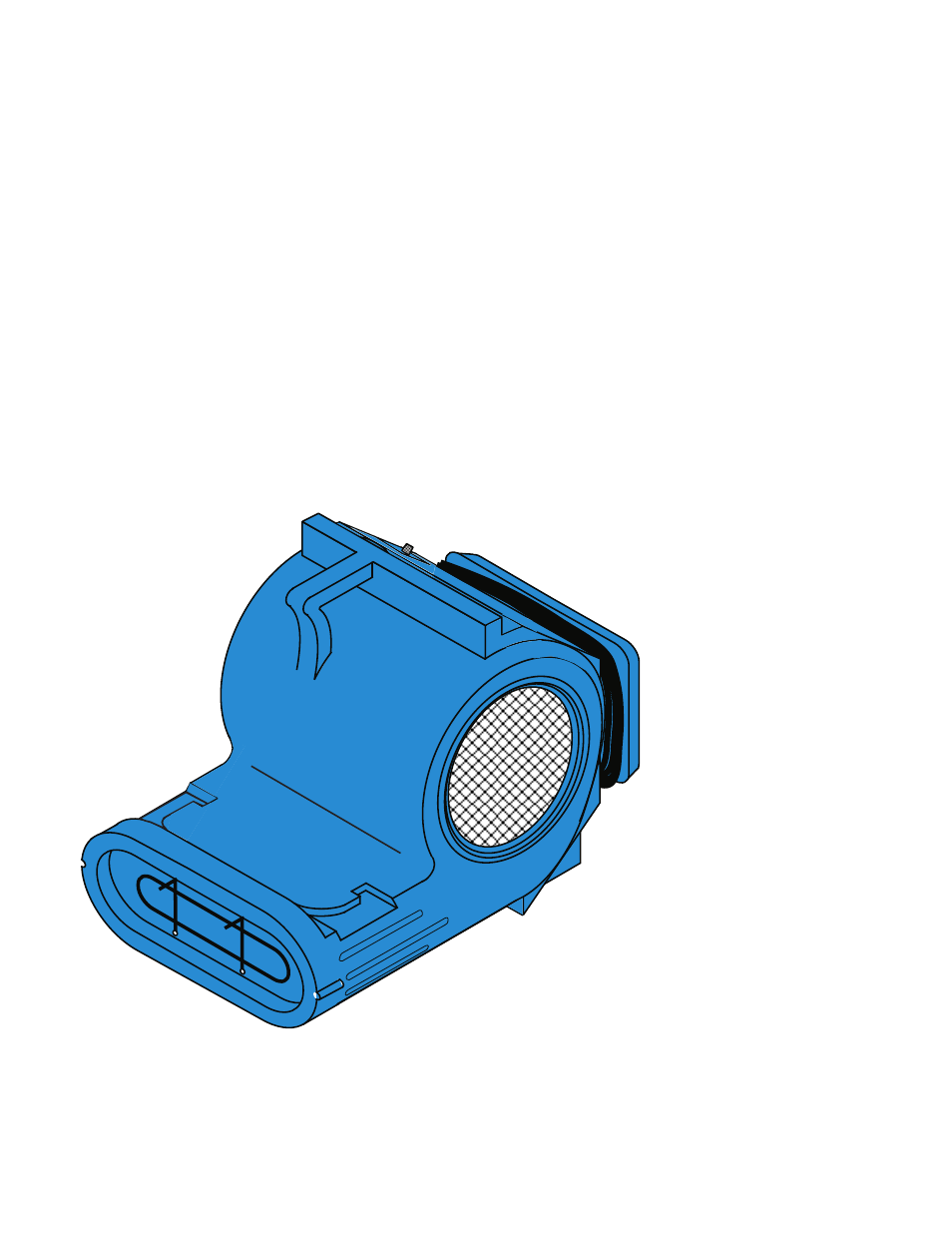 Prochem Warrior Air Mover User Manual | 3 pages