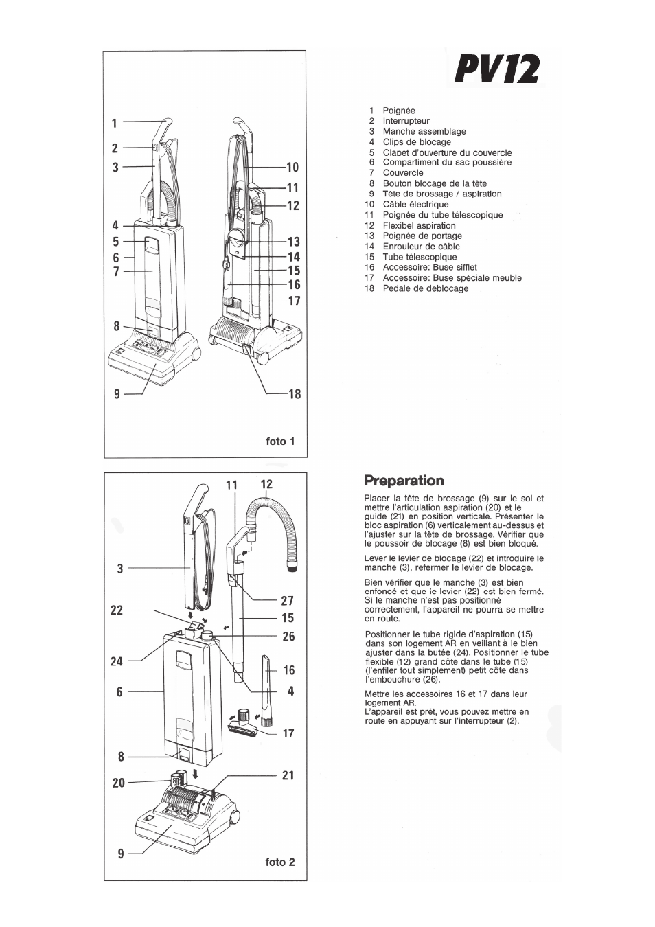 Prochem PV12 User Manual | Page 22 / 31
