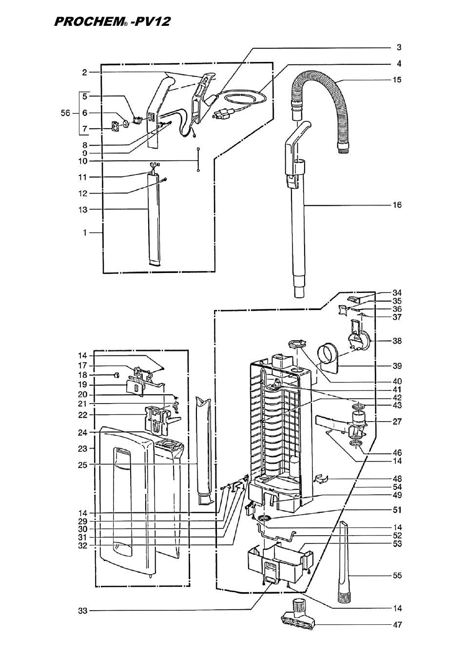 Prochem, Pv12 | Prochem PV12 User Manual | Page 27 / 31