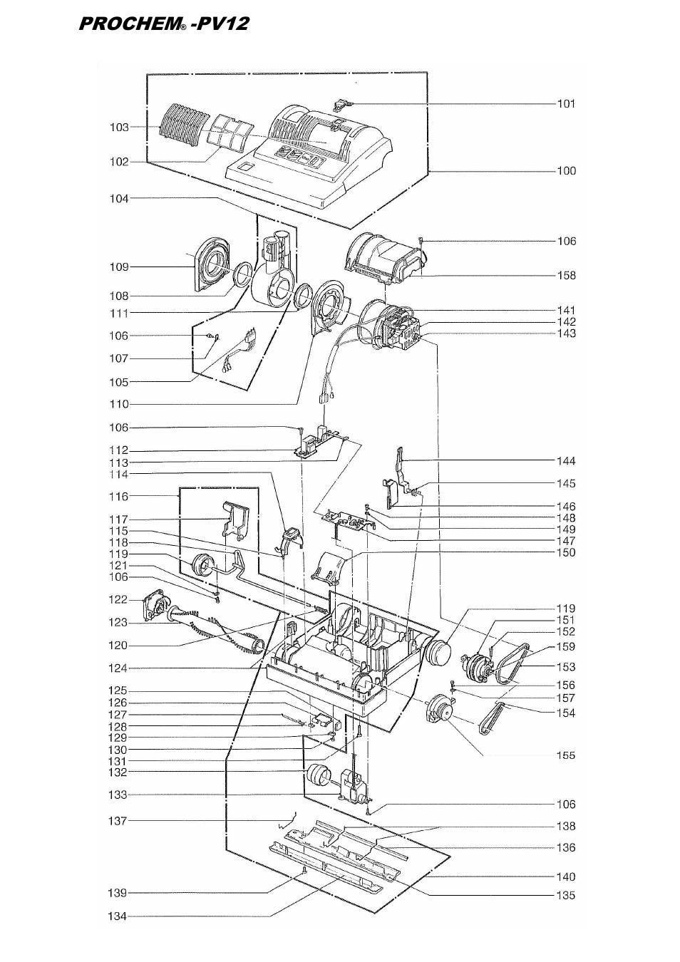 Prochem, Pv12 | Prochem PV12 User Manual | Page 29 / 31