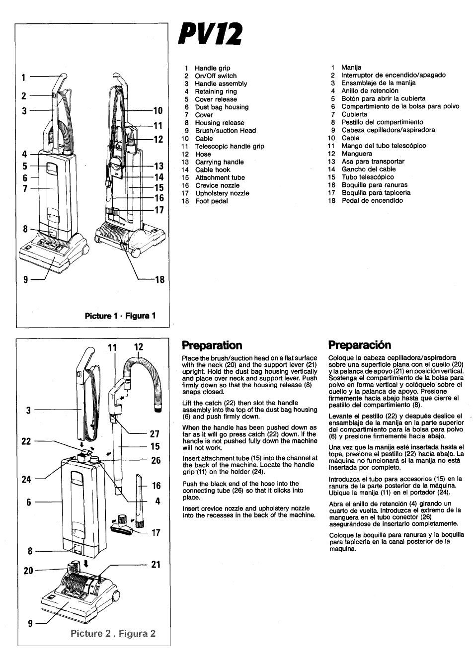 Prochem PV12 User Manual | Page 8 / 31