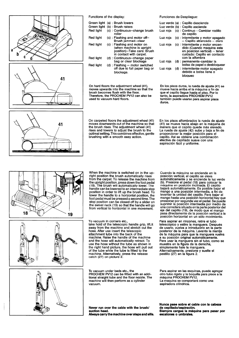 Prochem PV12 User Manual | Page 9 / 31